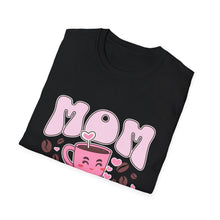Load image into Gallery viewer, Mom Fuel T-Shirt, Cute Coffee Tee for Moms, Gift for Mother's Day, Casual Wear, Funny Mom Shirt, Unisex Softstyle T-Shirt
