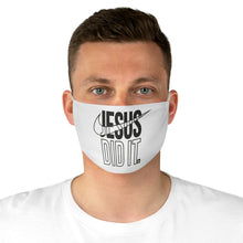 Load image into Gallery viewer, Faith-Inspired Face Mask, Faith Mask, Inspirational Mask, Jesus Did It Mask, Religious Face Covering, Christian Fashion
