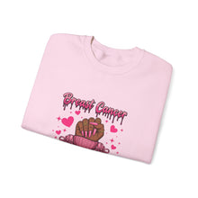 Load image into Gallery viewer, Breast Cancer Survivor Sweatshirt, Cozy Pullover for Awareness, Gifts for Survivors, Supportive Cancer Message, Comfortable Crewneck
