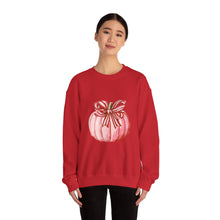 Load image into Gallery viewer, Pumpkin Illustrated Crewneck Sweatshirt for Fall, Cozy Autumn Apparel, Cute Sweatshirt for Thanksgiving, Seasonal Gift, Pumpkin [...]
