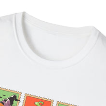 Load image into Gallery viewer, Halloween Themed T-Shirt, Unisex Softstyle Tee for Fall, Trick or Treat Shirt, Spooky Casual Wear, Halloween Party Apparel
