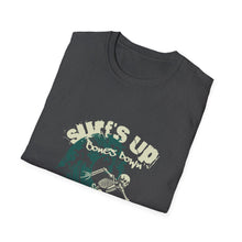 Load image into Gallery viewer, Surf's Up Unisex Softstyle T-Shirt, Beach Vibe Apparel, Summer Wardrobe Essential, Gift for Surfers, Casual Tee
