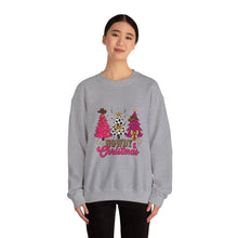 Load image into Gallery viewer, Festive Holiday Sweatshirt, Cozy Christmas Apparel, Unisex Crewneck, Cute Gift for Her/Him, Winter Wardrobe Essential, Seasonal Fashion
