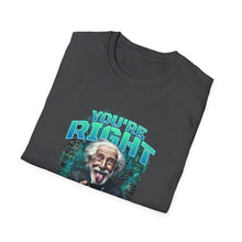 Load image into Gallery viewer, Genius Quote T-Shirt, Unisex Softstyle Tee, Fun Gift for Nerds, Motivational Shirt, Perfect for Birthdays, Casual Wear, Geeky Humor
