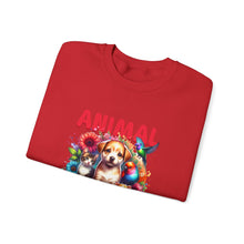 Load image into Gallery viewer, Animal Lovers Crewneck Sweatshirt | Cute Pet Sweatshirt, Gift for Dog Owners, Animal Lover Apparel, Cozy Sweatshirt
