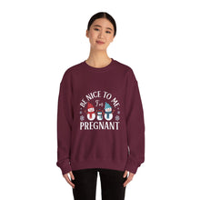 Load image into Gallery viewer, Cheerful Holiday Sweatshirt, Cozy Gift, Unisex Crewneck, Family Gathering Wear, Seasonal Fashion, Cute Winter Apparel
