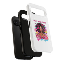 Load image into Gallery viewer, Inspirational Phone Case, Pray Wait Trust God Has a Plan, Spiritual Gift, Motivational Decor, Faith-Based Accessory
