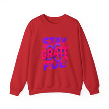Load image into Gallery viewer, Grateful Sweatshirt - Cozy Crewneck for Everyday Comfort, Perfect Gift for Friends, Inspirational Apparel, Casual Style
