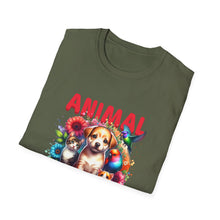 Load image into Gallery viewer, Animal Lovers Unisex T-Shirt | Perfect Gift for Pet Owners, Casual Wear, Animal Rescue Events, Birthdays, and More
