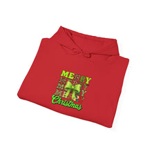 Load image into Gallery viewer, Merry Christmas Hooded Sweatshirt, Unisex Sweatshirt for Holidays, Festive Winter Wear, Cozy Gift for Family, Christmas Style

