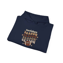 Load image into Gallery viewer, Football Season Sweatshirt, Cozy Unisex Hoodie for Fans, Perfect for Tailgating, Game Day Outfits, Sports Gifts
