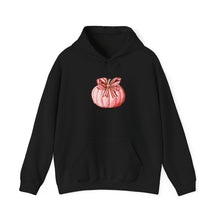Load image into Gallery viewer, Fall-Themed Hoodie with Pumpkin Design, Cozy Sweatshirt for Autumn, Perfect for Halloween and Thanksgiving, Gift for Him/Her, Unisex [...]
