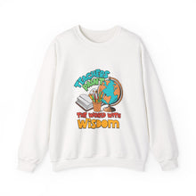 Load image into Gallery viewer, Wisdom-Themed Teacher Sweatshirt, Perfect Gift for Teachers, Unisex Crewneck, Comfortable and Stylish, Education Apparel, Back to School
