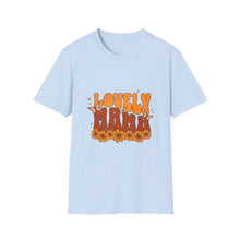 Load image into Gallery viewer, Lovely Mama Floral T-Shirt, Softstyle Tee, Gift for Mothers, Fun Family Top, Cute Mama Apparel, Spring Fashion
