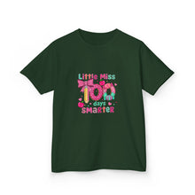 Load image into Gallery viewer, Kids Heavy Cotton™ Tee: Little Miss Smarty, Fun Gift for Little Girls, Back to School Shirt, Birthday Present, Cute Kids Clothing
