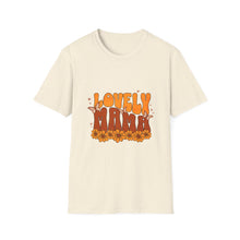 Load image into Gallery viewer, Lovely Mama Floral T-Shirt, Softstyle Tee, Gift for Mothers, Fun Family Top, Cute Mama Apparel, Spring Fashion

