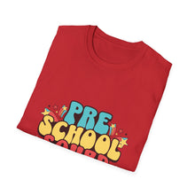 Load image into Gallery viewer, Playful Preschool Squad T-Shirt, Unisex Graphic Tee for Kids, Fun Birthday Gift, Back to School Apparel, Cute Family Outfit
