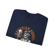 Load image into Gallery viewer, Bavarian Bones Crewneck Sweatshirt, Unisex Sweatshirt, Halloween Apparel, Fall Fashion, Cozy Layering Piece, Gift for Friends
