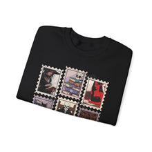 Load image into Gallery viewer, Cozy Book Lover Crewneck Sweatshirt, Literary Gift, Reading Sweatshirt, Cozy Fall Apparel, Perfect for Book Clubs
