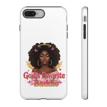 Load image into Gallery viewer, Tough Cases, Phone Case with God's Favorite Baddie, Durable Phone Case, Protective Phone Cover, Unique Cell Phone Case, Fun Phone
