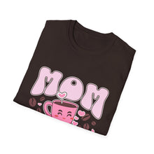 Load image into Gallery viewer, Mom Fuel T-Shirt, Cute Coffee Tee for Moms, Gift for Mother's Day, Casual Wear, Funny Mom Shirt, Unisex Softstyle T-Shirt
