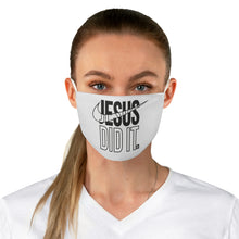Load image into Gallery viewer, Faith-Inspired Face Mask, Faith Mask, Inspirational Mask, Jesus Did It Mask, Religious Face Covering, Christian Fashion
