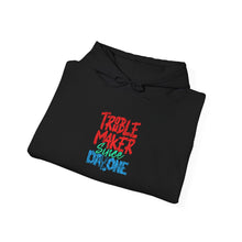 Load image into Gallery viewer, Trouble Maker Hoodie - Cozy Unisex Heavy Blend Sweatshirt for Casual Days, Gift for Friends, Trendy Streetwear
