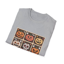 Load image into Gallery viewer, Halloween Pumpkin Patch T-Shirt | Unisex Softstyle Tee, Spooky Season Apparel, Fall Festival Shirt, Trick or Treat Outfit, Halloween Gift
