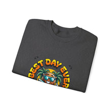 Load image into Gallery viewer, Tropical Vibe Crewneck Sweatshirt - Best Day Ever, Relax and Unwind, Bonfire Nights, Vacation Wear, Summer Nostalgia
