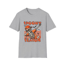 Load image into Gallery viewer, Halloween Skeleton T-Shirt, Spooky Season Tee, Unisex Softstyle Shirt, Fall Fashion, Halloween Costume Top
