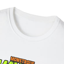 Load image into Gallery viewer, Monstrous Mayhem Unisex Softstyle T-Shirt, Graphic Tee, Halloween Costume, Gift for Gamers, Casual Wear, Fun T-Shirt
