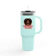 Load image into Gallery viewer, God's Favorite Daughter Insulated Travel Mug, 40oz - Stylish Travel Cup for Daily Adventures, Great Gift for Sisters and Friends, [...]
