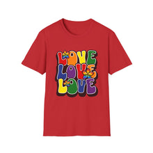 Load image into Gallery viewer, Funny Quotes Unisex Softstyle T-Shirt, Love, Love - Cute Graphic Tee, Sarcastic Saying Shirt, Humorous Gift, Comfy Tee, Hilarious Shirt
