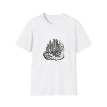 Load image into Gallery viewer, Motorcycle City Unisex Softstyle T-Shirt, Adventure Apparel, Gift for Bikers, Graphic Tee for Motorbike Lovers, Casual Wear
