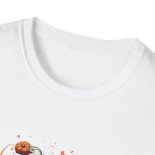Load image into Gallery viewer, Seasonal Skull Graphic Unisex T-Shirt, Halloween Shirt, Edgy Apparel, Gift for Him/Her, Casual Wear, Trendy Tee
