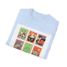 Load image into Gallery viewer, Halloween-Themed Unisex Softstyle T-Shirt: Spooky Fun for All Ages, Perfect for Parties, Celebrations, Trick or Treating, and Gifting!

