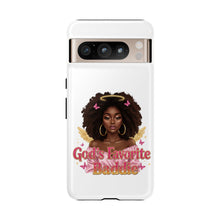 Load image into Gallery viewer, Tough Cases, Phone Case with God's Favorite Baddie, Durable Phone Case, Protective Phone Cover, Unique Cell Phone Case, Fun Phone
