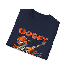 Load image into Gallery viewer, Halloween Skeleton T-Shirt, Spooky Season Tee, Unisex Softstyle Shirt, Fall Fashion, Halloween Costume Top
