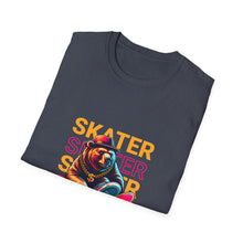 Load image into Gallery viewer, Retro Skater Unisex T-Shirt - Perfect for Skate Lovers, Streetwear, Casual Wear, Gift for Him/Her, Summer Fashion
