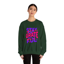Load image into Gallery viewer, Grateful Sweatshirt - Cozy Crewneck for Everyday Comfort, Perfect Gift for Friends, Inspirational Apparel, Casual Style
