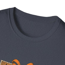 Load image into Gallery viewer, Halloween-Themed Unisex Softstyle T-Shirt, Spooky Graphic Tee, Trick or Treat Shirt, Fall Festival Apparel, Ghostly Vibe Wear
