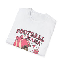 Load image into Gallery viewer, Football Mama Game Day T-Shirt, Football Mom Shirt, Sports Mom Tee, Game Day Apparel, Football Fan Shirt
