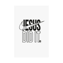 Load image into Gallery viewer, Nike-Inspired Jesus Vertical Poster, Christian Wall Art, Faith Decor, Inspirational Home Accent, Gift for Believers, Religious Decor
