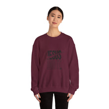 Load image into Gallery viewer, Jesus Did It Sweatshirt | Unisex Heavy Blend Crewneck | Faith Inspired Apparel, Christian Gift, Casual Wear, Motivational Sweater
