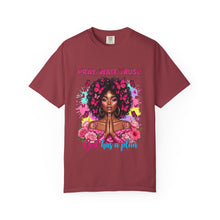 Load image into Gallery viewer, Pray Wait Trust T-Shirt, Inspirational Tee, Faith Shirt, Unique Gift, Spiritual Apparel, God Has a Plan Top
