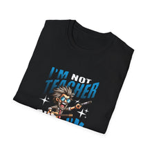 Load image into Gallery viewer, Rocker Teacher T-Shirt, Funny Teacher Tee, Unisex Graphic Tee, Softstyle Shirt, Teacher Appreciation Gift
