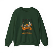 Load image into Gallery viewer, Halloween Reading Sweatshirt | Cozy Unisex Crewneck | Book Lovers Gift, Fall Fashion, Halloween Apparel, Spooky Season Essentials, [...]
