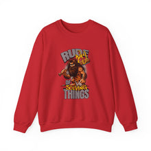 Load image into Gallery viewer, Rude of Solving Things Sweatshirt, Funny Crewneck, Unisex Humor Apparel, Gift for Him/Her, Casual Comfort Wear, Perfect for Every Occasion
