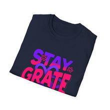 Load image into Gallery viewer, Stay Grateful Unisex Softstyle T-Shirt - Inspirational Tee for Everyday Wear, Gift for Him/Her, Positive Vibes, Gratitude Shirt

