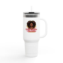 Load image into Gallery viewer, God's Favorite Daughter Insulated Travel Mug, 40oz - Stylish Travel Cup for Daily Adventures, Great Gift for Sisters and Friends, [...]
